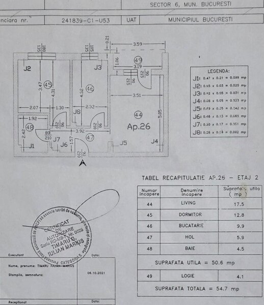 Drumul Taberei, ap. cu 2 camere, doua locuri de parcare.Bd Valea Lunga